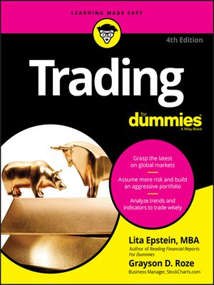 cover image of Trading For Dummies